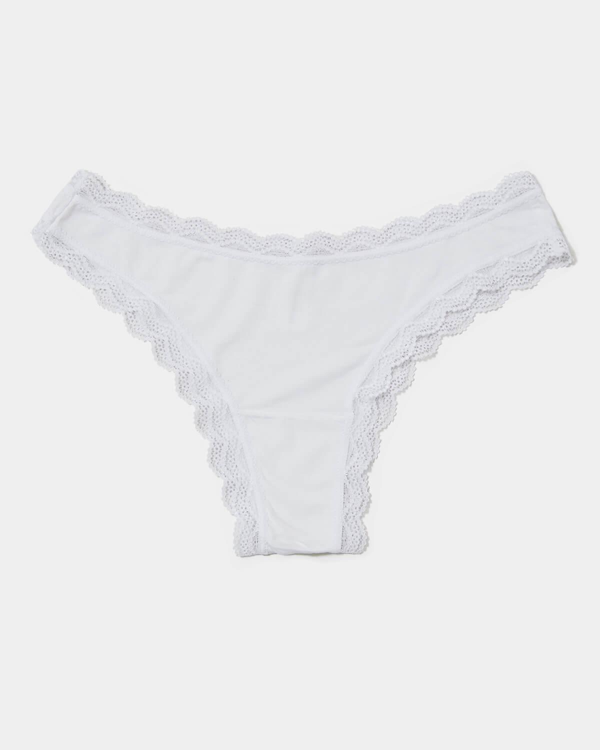 Brazilian Brief - White Charming Garment Enterprises Co