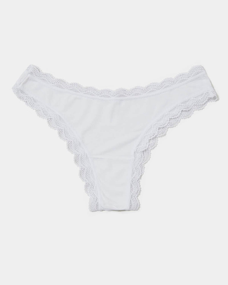 Brazilian Brief - White Charming Garment Enterprises Co