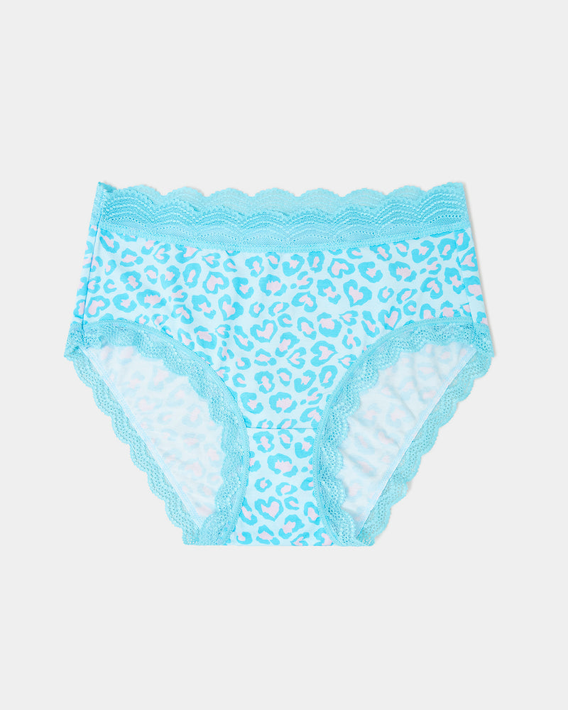 High Rise Brief - Chameleon Leopard Charming Garment Enterprises Co