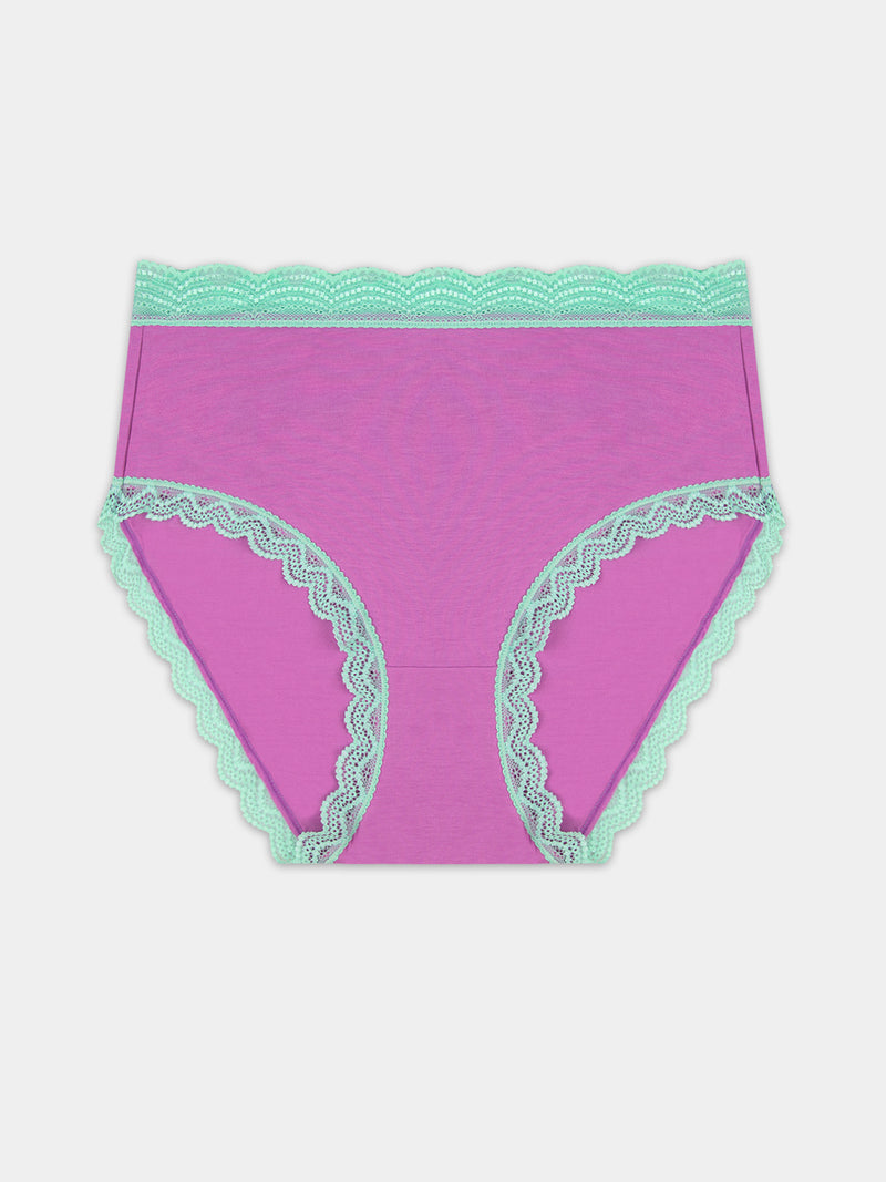 High Rise Brief - Sweet Violet & Peppermint Wholegood Inter-United Ltd