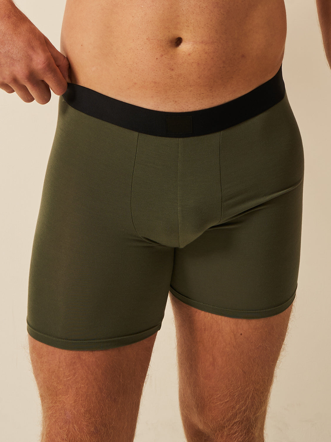 Mens Boxer - Khaki Wholegood Inter-United Ltd
