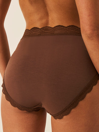 High Rise Brief Four Pack - Mocha Essentials Charming Garment Enterprises Co