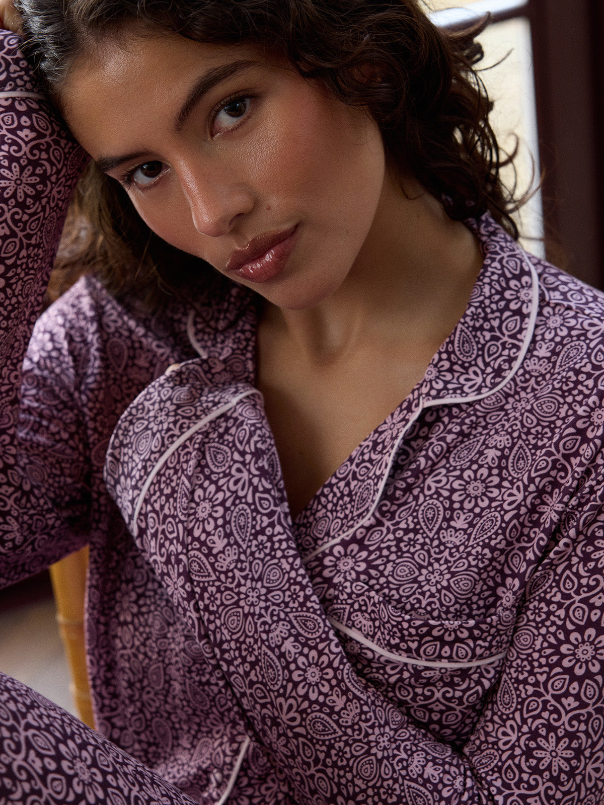 Long Pajama Set - Arts Floral