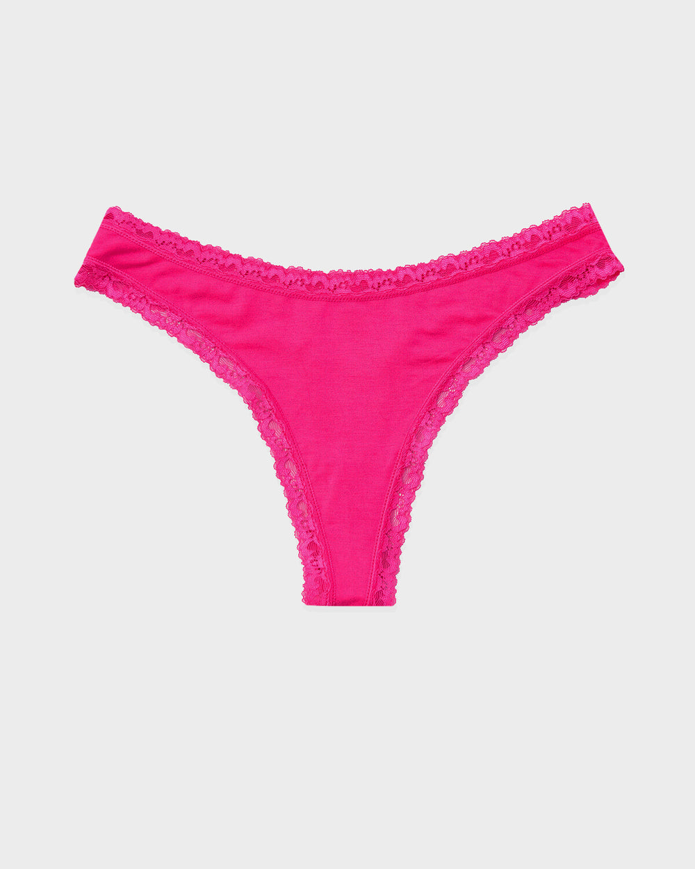 Thong - Raspberry Stripe & Stare