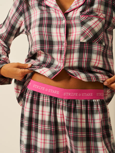 Soft Brushed Woven Pajama Bottoms - No Grey Days Fast Track Sourcing FZC LLC