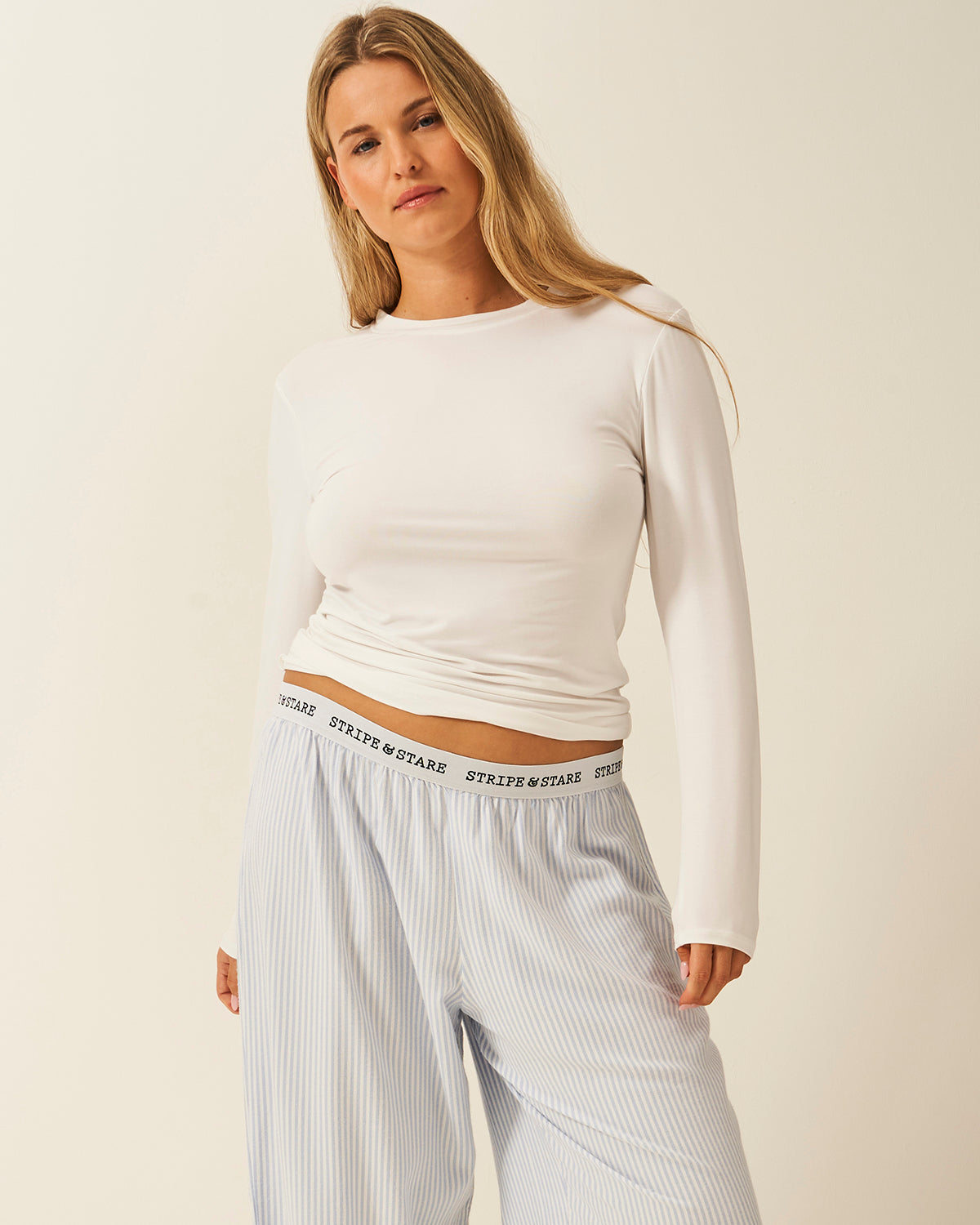Long Sleeve Under Layer Top - White Wholegood Inter-United Ltd