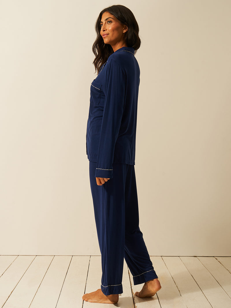 Long Pajama Set - Ocean