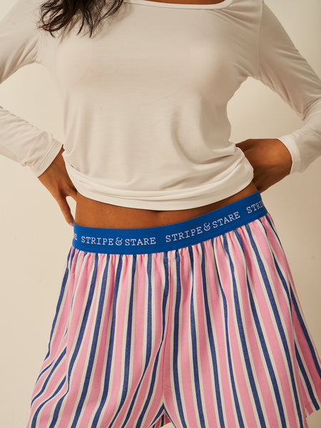 Soft Brushed Woven Pajama Shorts - Lazy Sunday Fast Track Sourcing FZC LLC