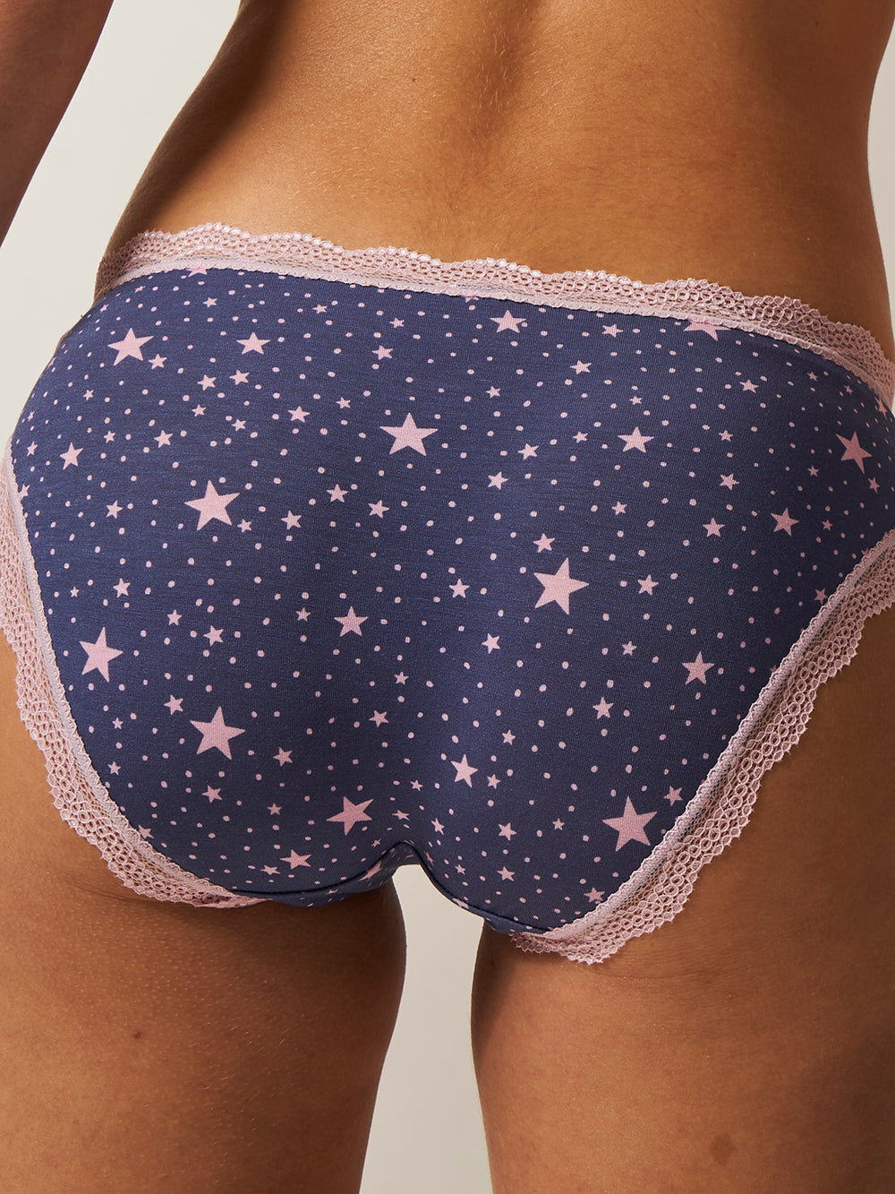 The Original Brief - Indigo and Pirouette Stars Stripe & Stare