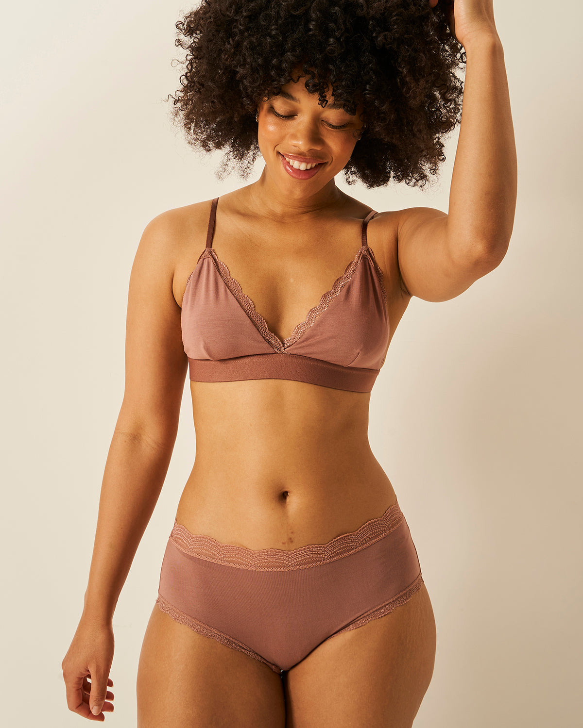 High Rise Brief - Mocha Charming Garment Enterprises Co