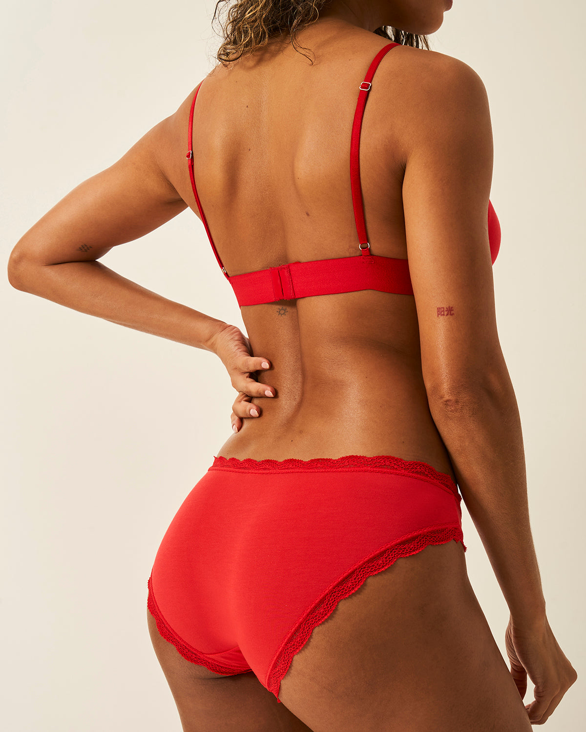 Lace Bralette - Red Charming Garment Enterprises Co