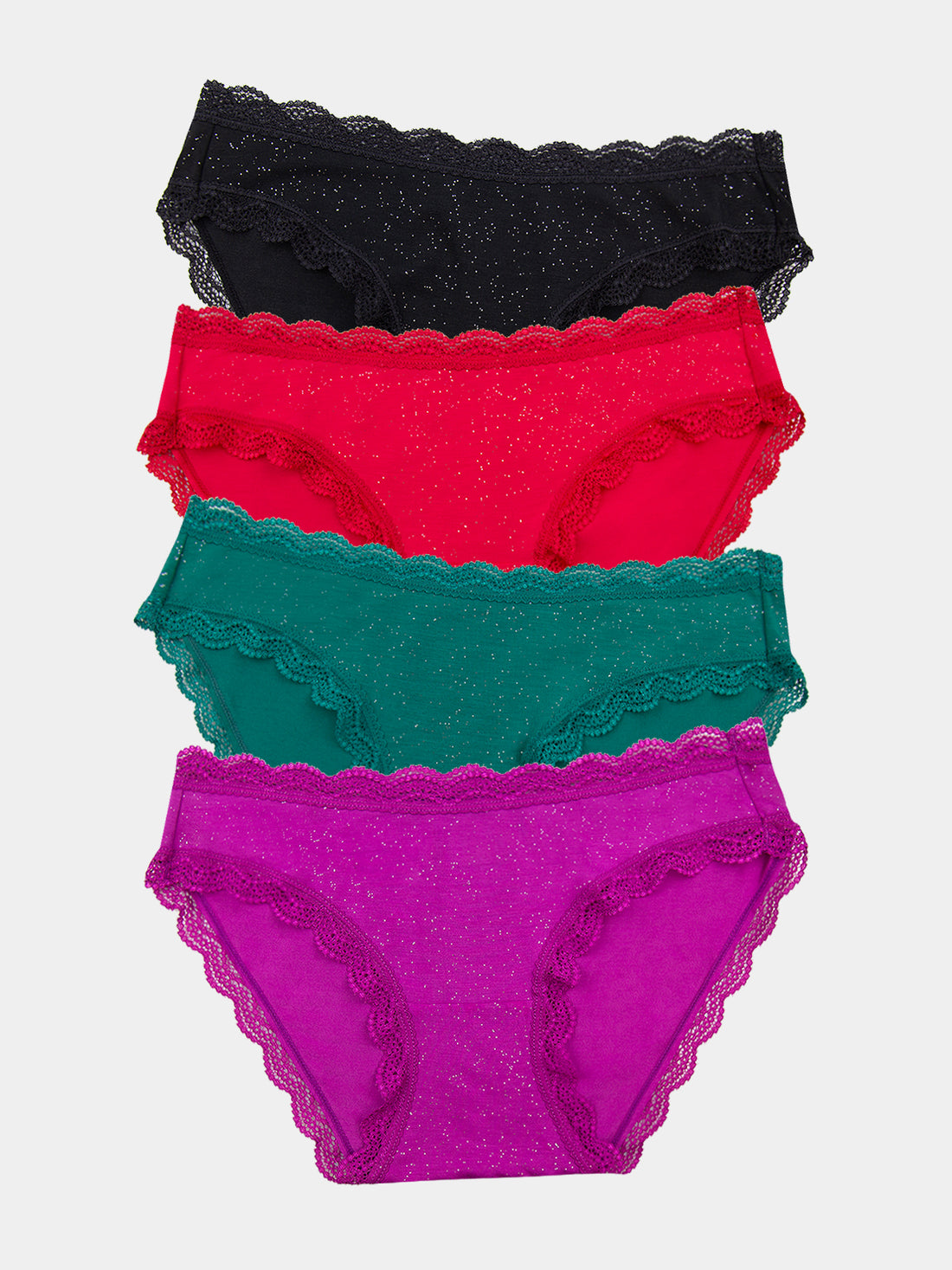 The Original Brief Four Pack - All That Glitters Wholegood Inter-United Ltd