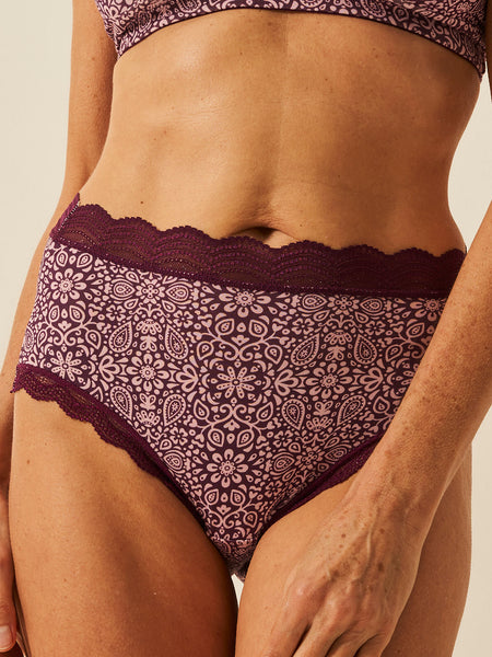 High Rise Brief - Arts Floral