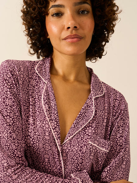 Long Pajama Set - Arts Floral