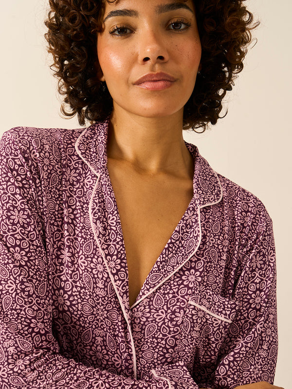 Long Pajama Set - Arts Floral