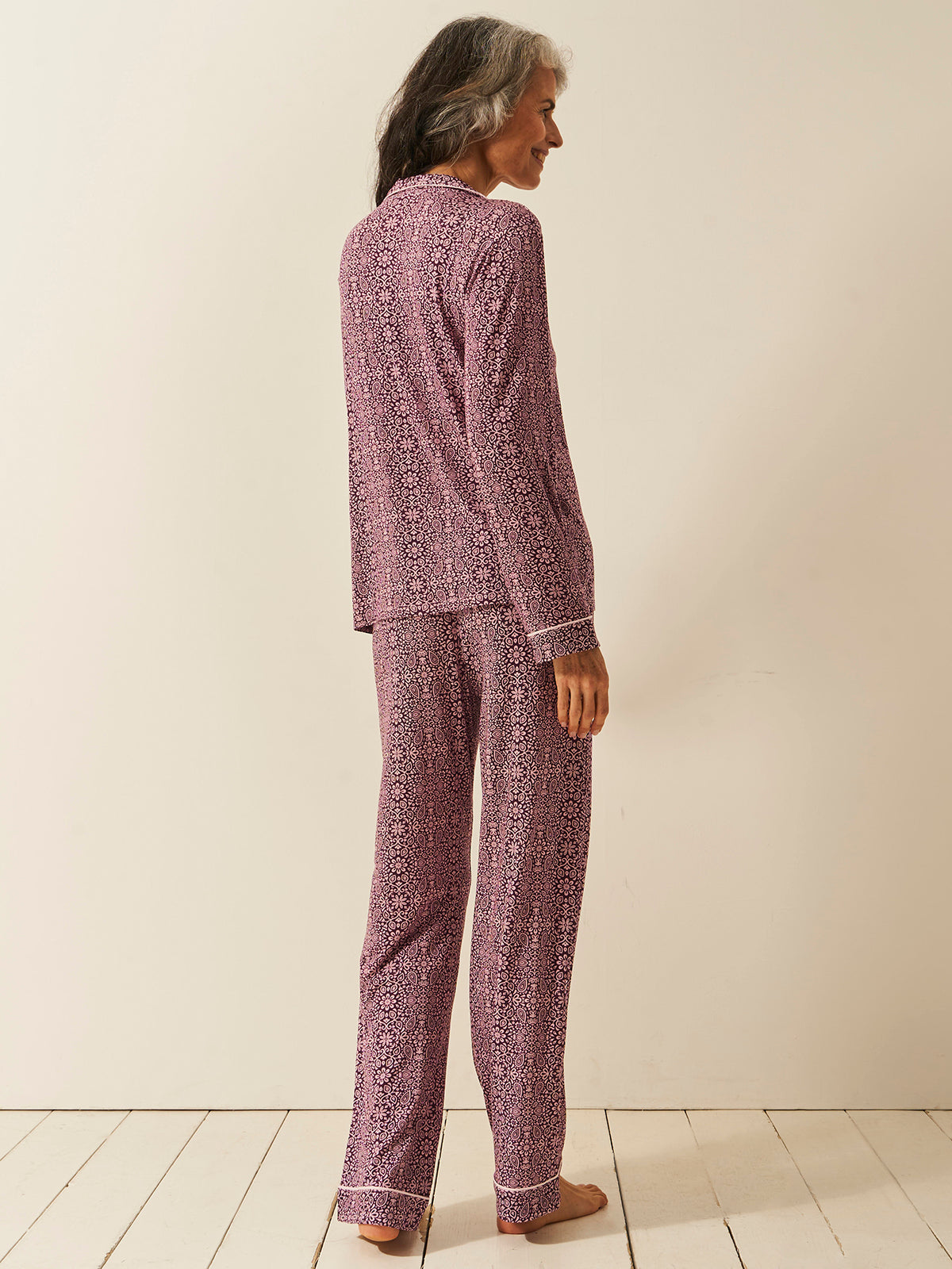 Long Pajama Set - Arts Floral