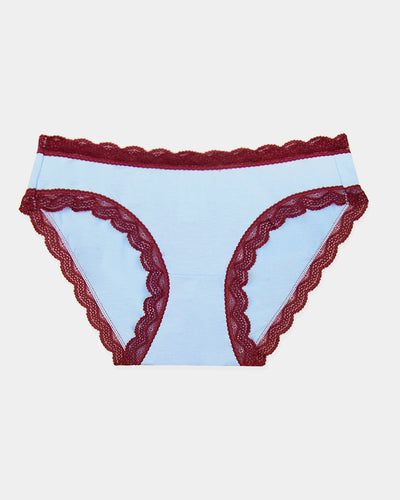 The Original Brief - Aruba Blue and Rouge Stripe & Stare