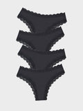 Brazilian Brief Four Pack - Black