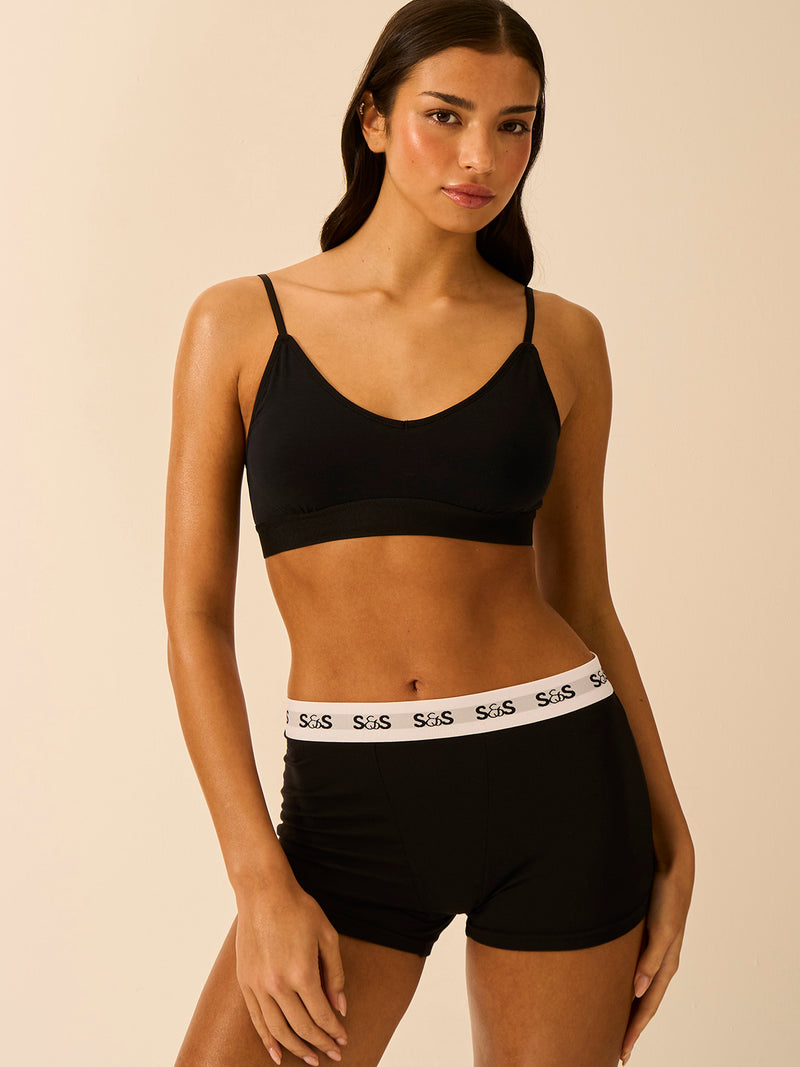 Women's Boxer - Black