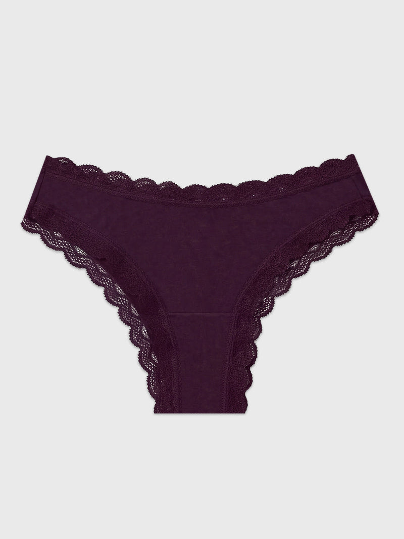 Brazilian Brief - Black Cherry