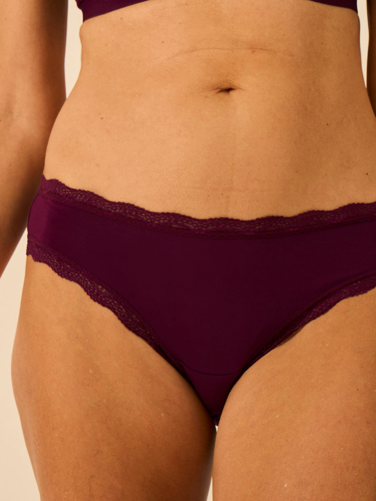 Brazilian Brief - Black Cherry