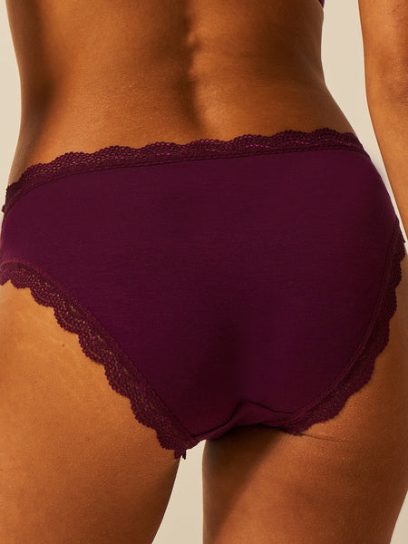 The Original Brief Four Pack - Black Cherry Wholegood Inter-United Ltd