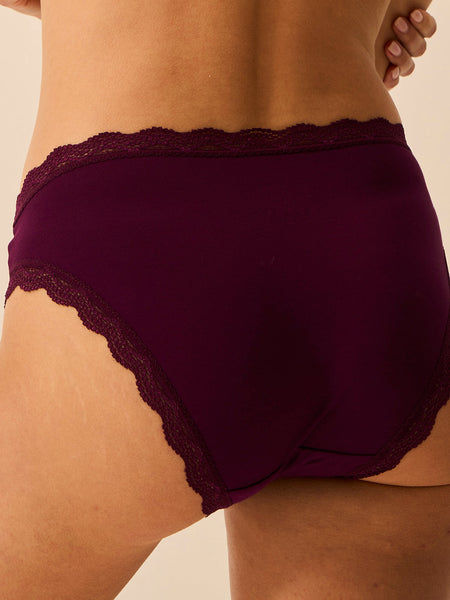 The Original Brief Four Pack - Black Cherry & Olive