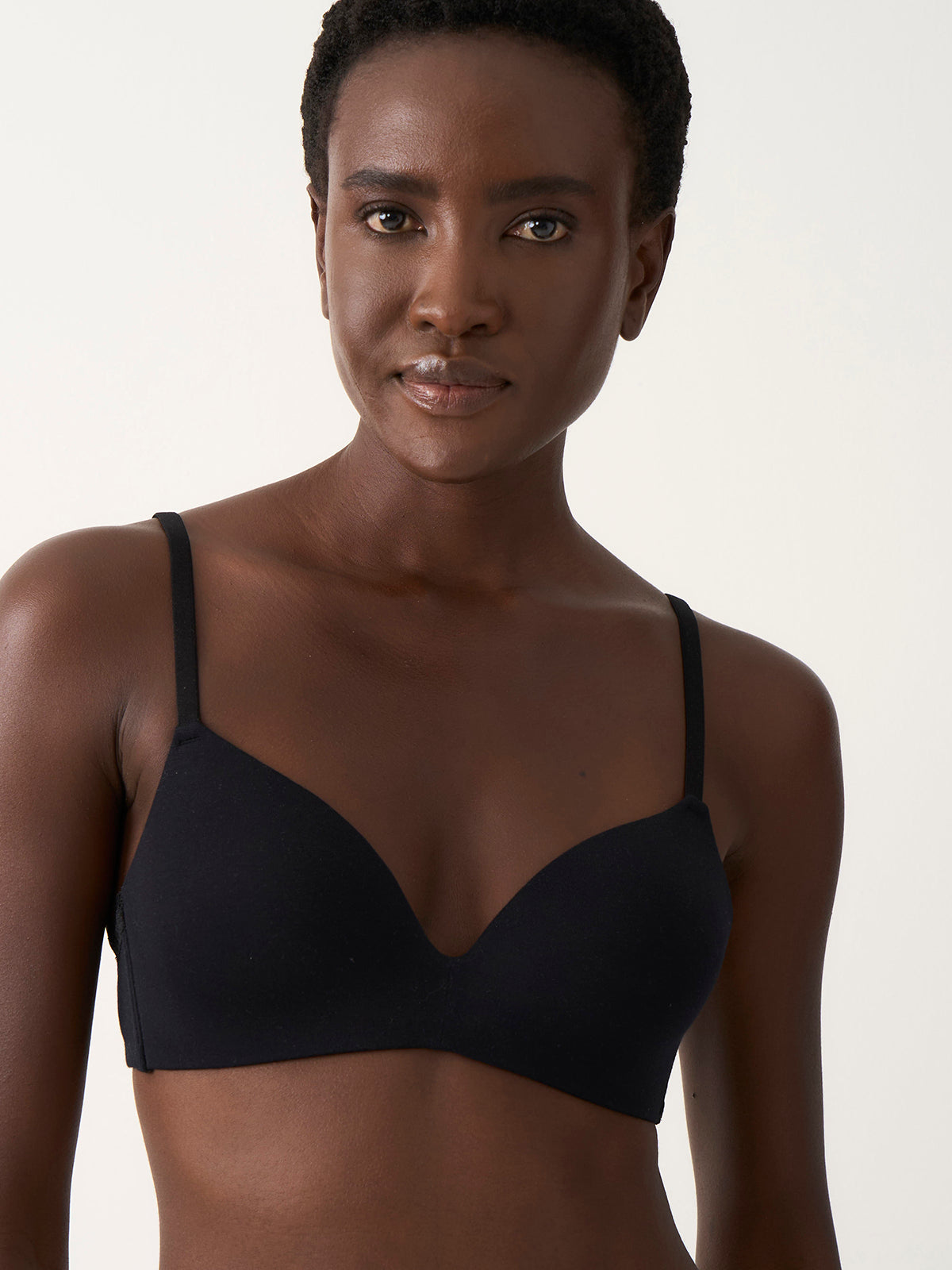 Smooth Demi Bra - Black