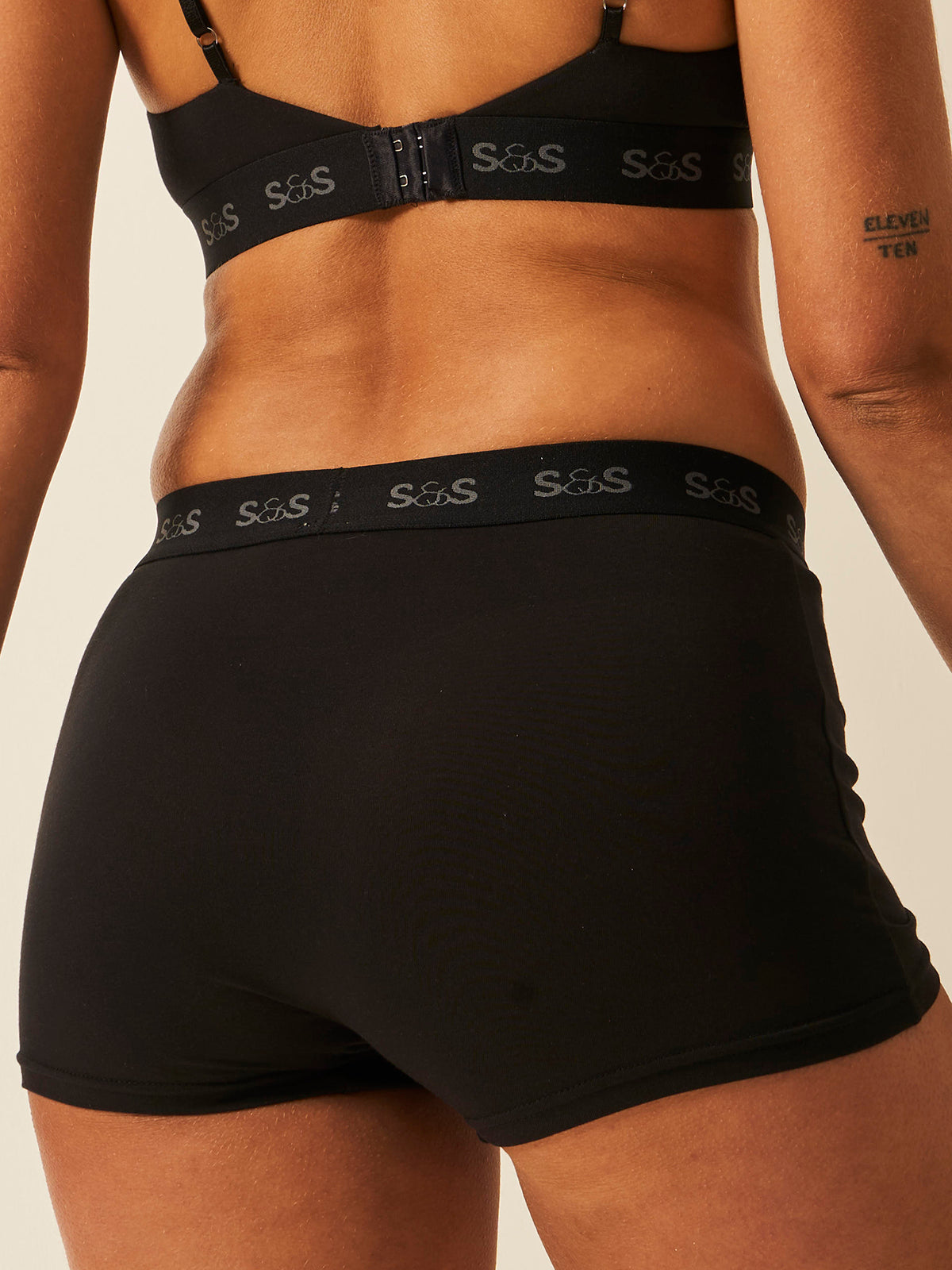 Women's Boxer - The Logo Edit Black
