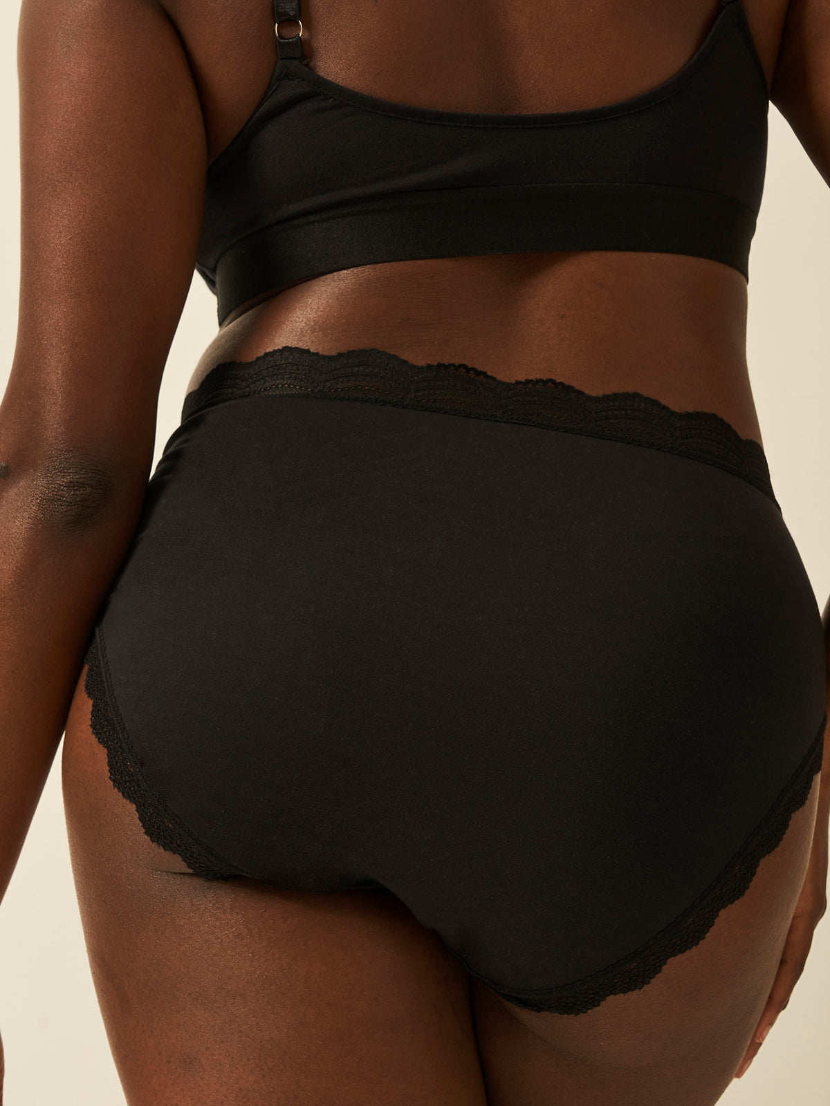 High Rise Brief Four Pack - Latte Essentials