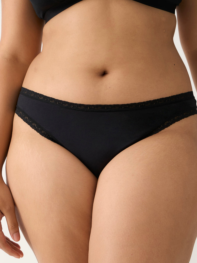 Thong Four Pack - Black