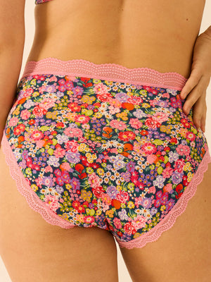 High Rise Brief - Botanical Bloom