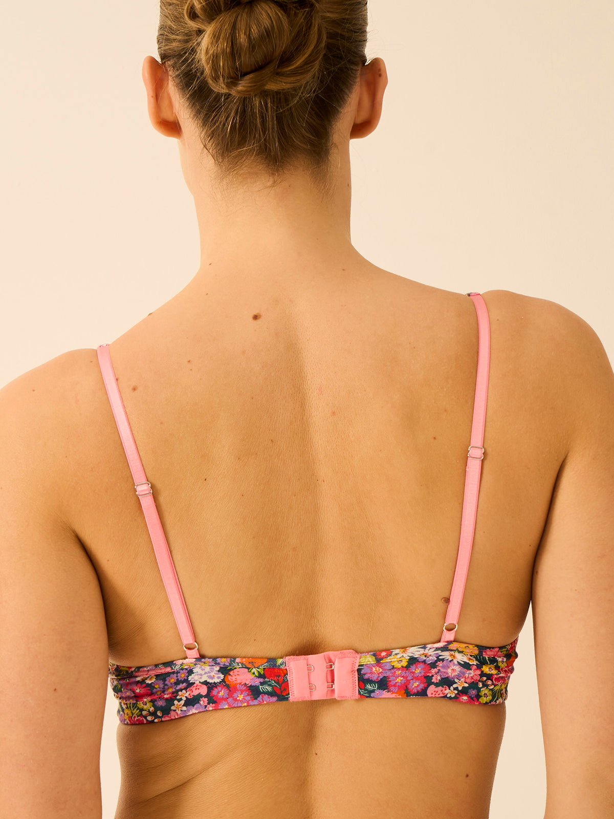 Lace Plunge Bra - Botanical Bloom