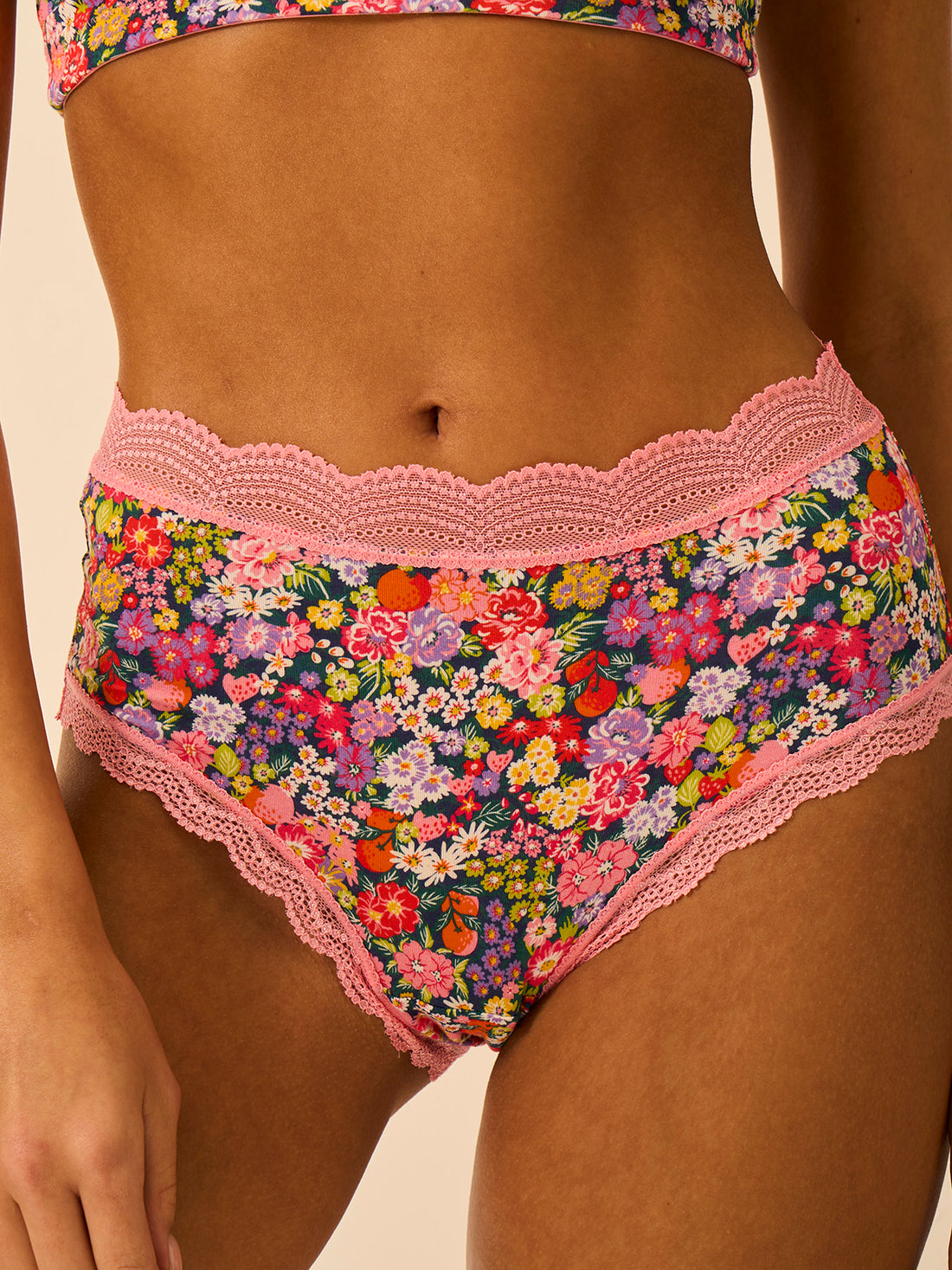 High Rise Brief - Botanical Bloom