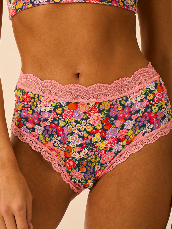 High Rise Brief - Botanical Bloom