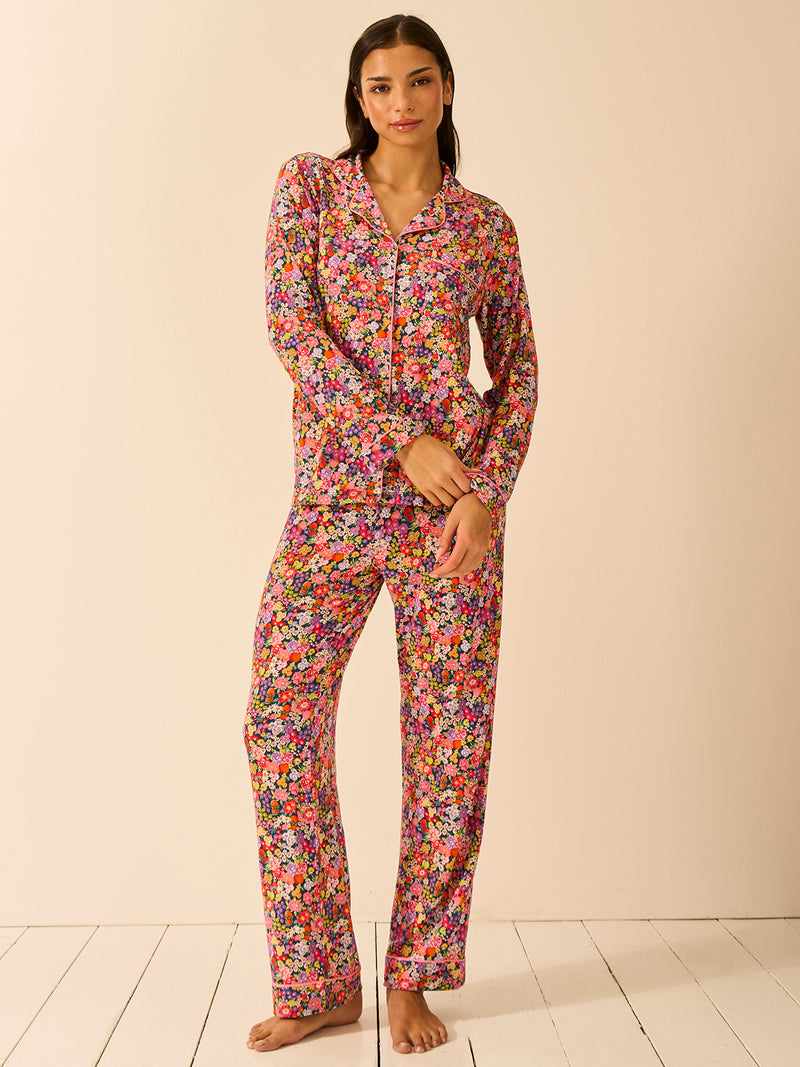 Long Pajama Set - Botanical Bloom