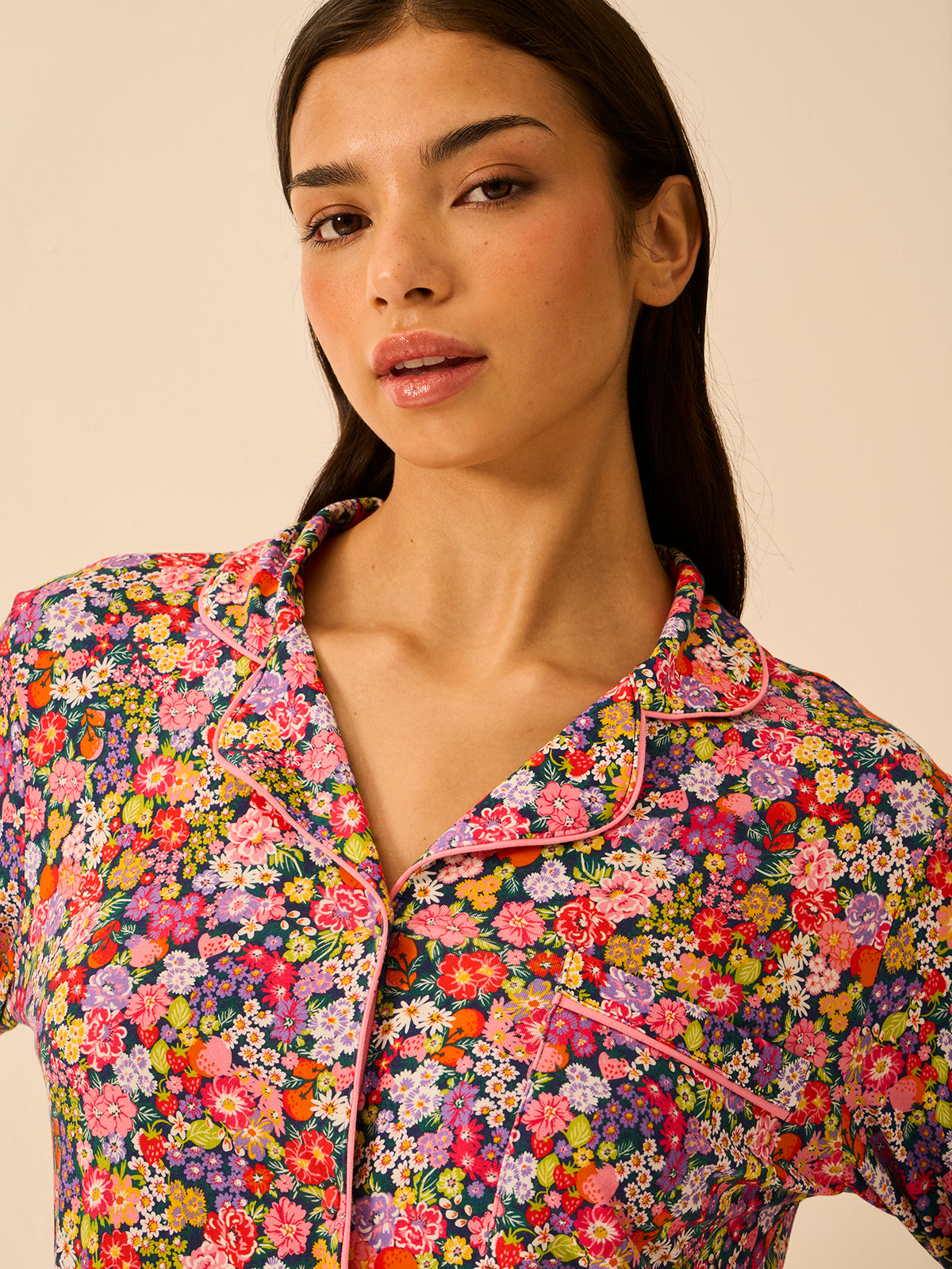 Long Pajama Set - Botanical Bloom