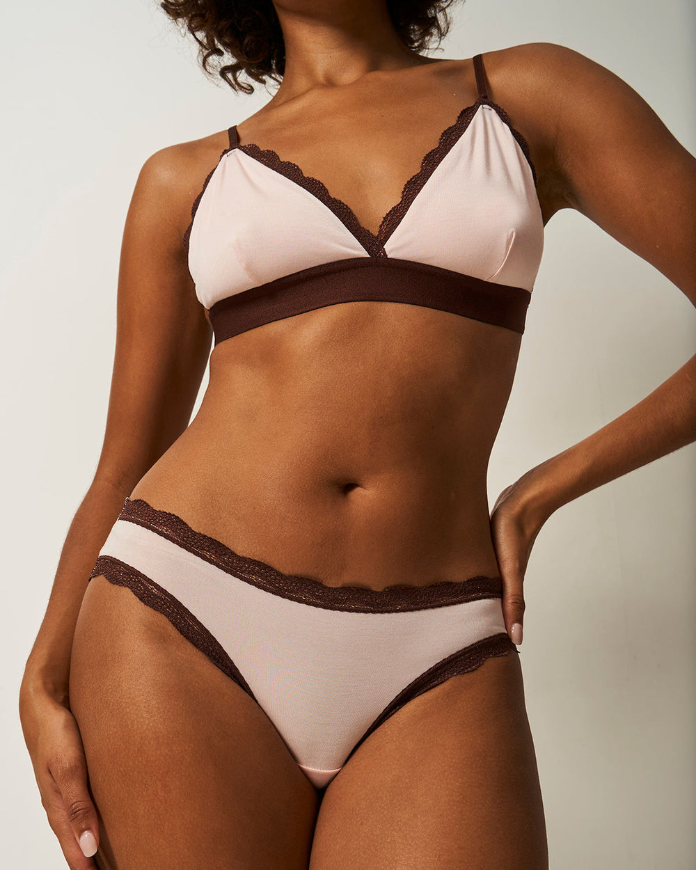 The Original Brief - Candlelight and Cocoa Stripe & Stare