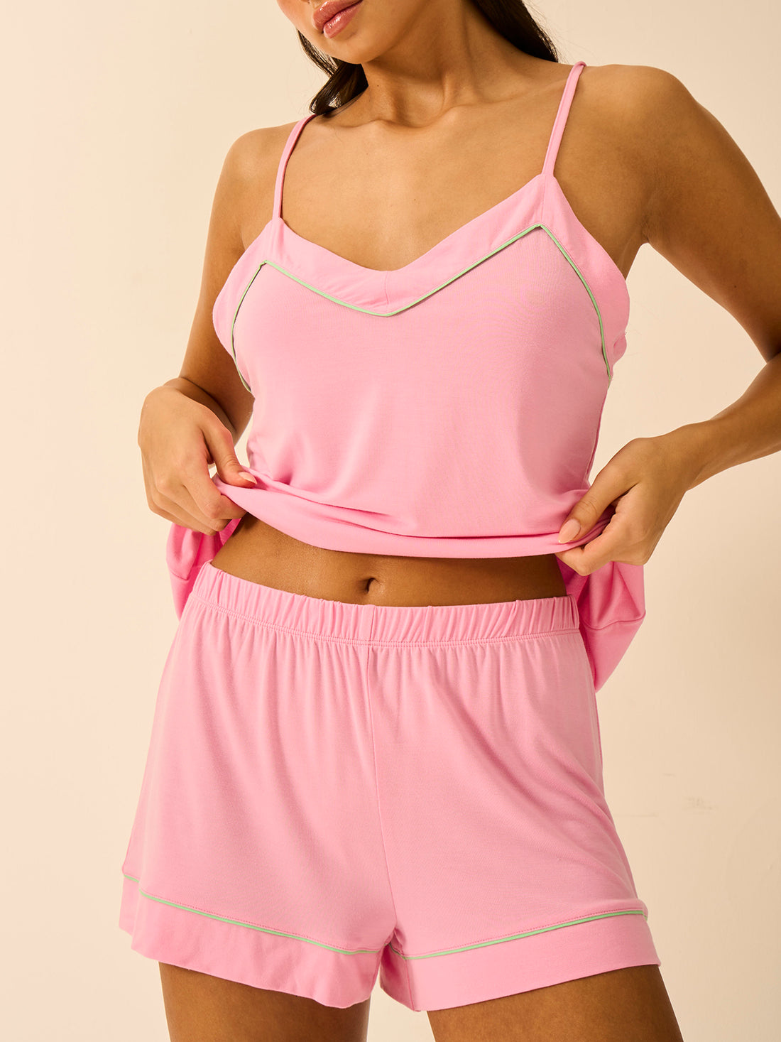 Cami & Short Pajama Set - Candy Floss Brights