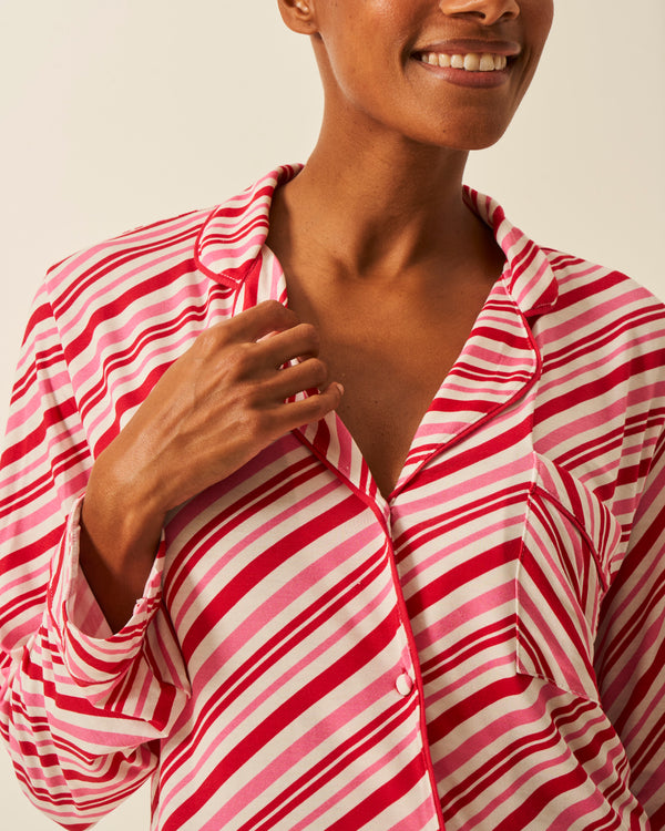 Long Pajama Set - Candy Cane Wishes
