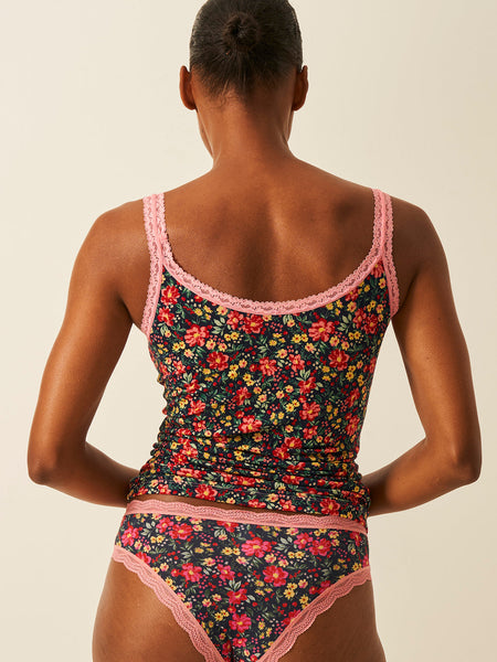 Lace Cami - Cherry Bloom