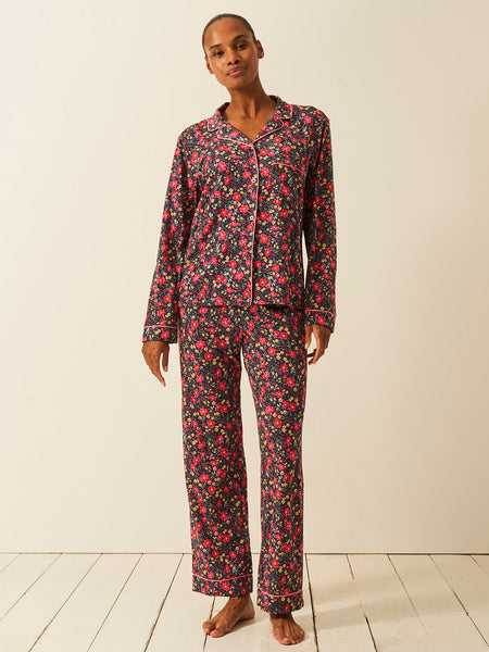 Long Pajama Set - Cherry Bloom