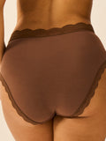 High Rise Brief - Chocolate