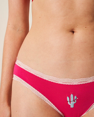 The Original Brief - Christmas Cactus Stripe & Stare