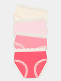 High Rise Brief Four Pack - Coconut Ice
