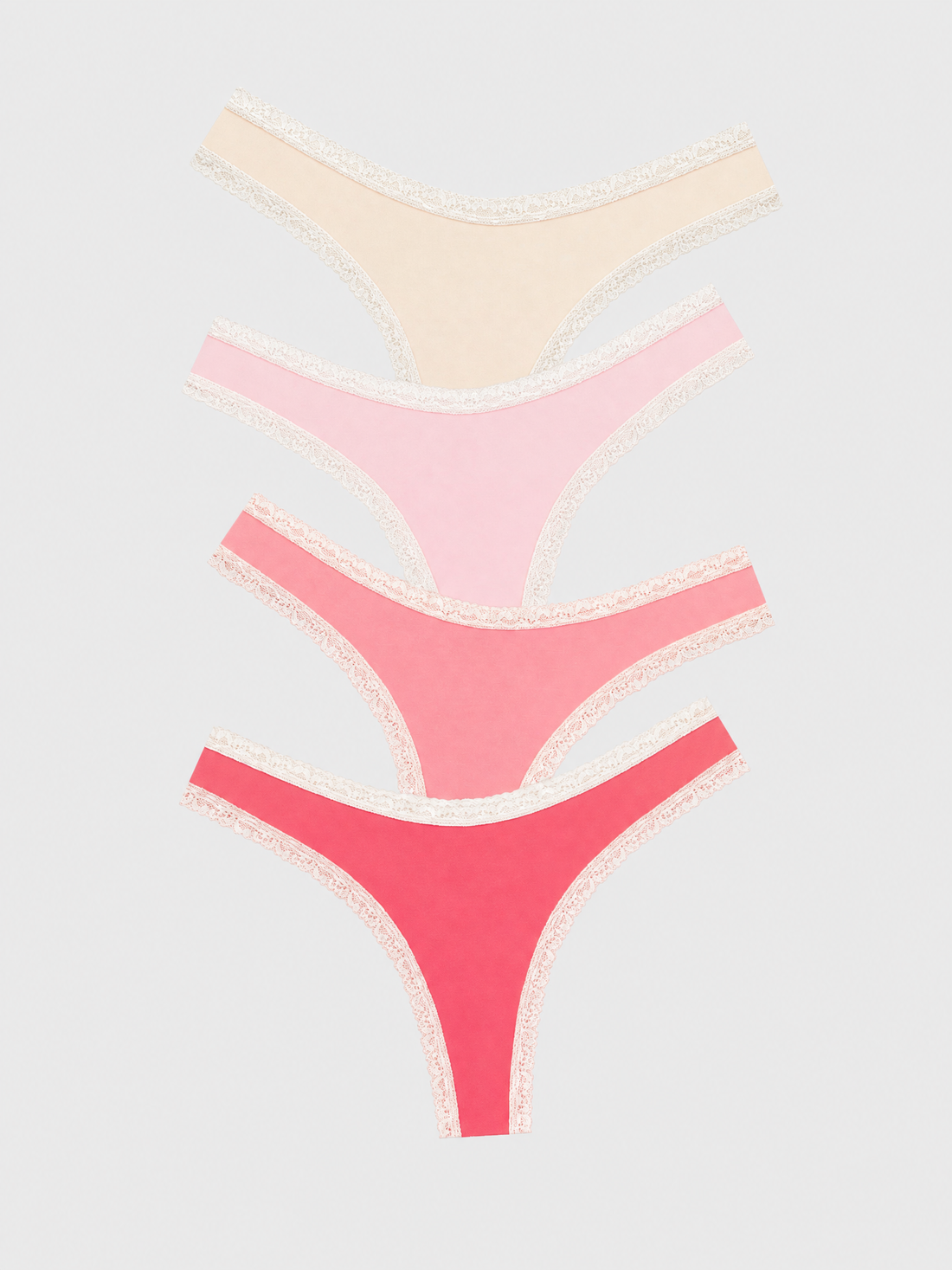 Thong Four Pack - Coconut Ice