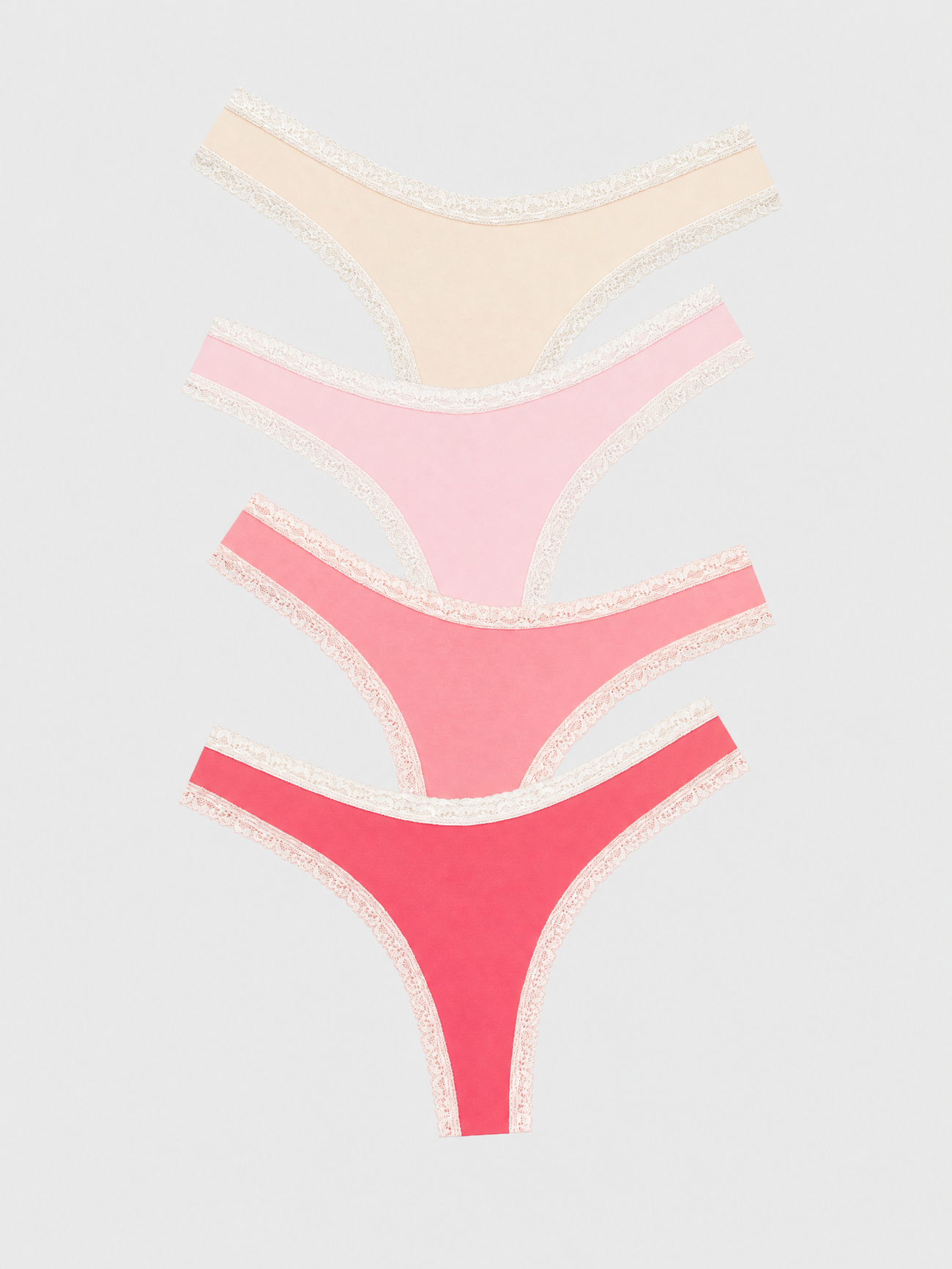 Thong Four Pack - Coconut Ice