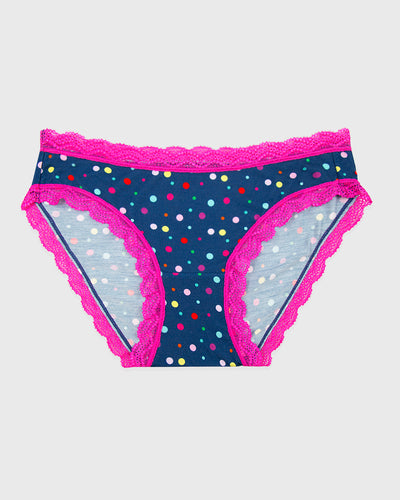 The Original Brief - Midnight Confetti Stripe & Stare