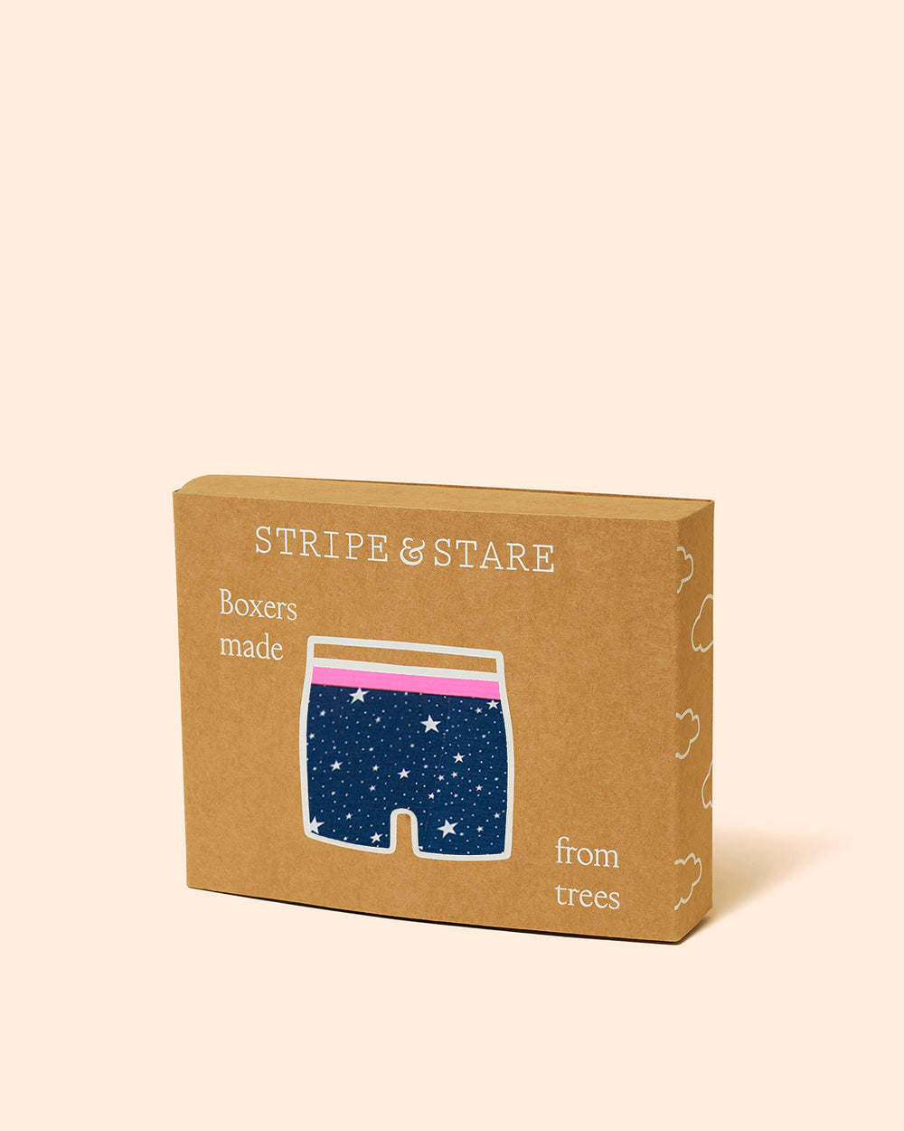 Women's Boxer - Cosmic Star Stripe & Stare