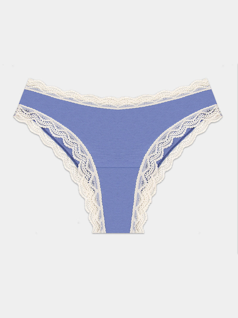 Brazilian Brief - Denim Blue & Buttercream Wholegood Inter-United Ltd